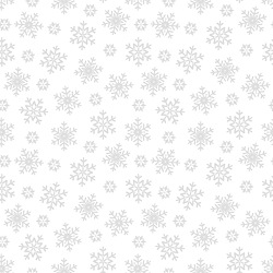 White On White - Snowflakes